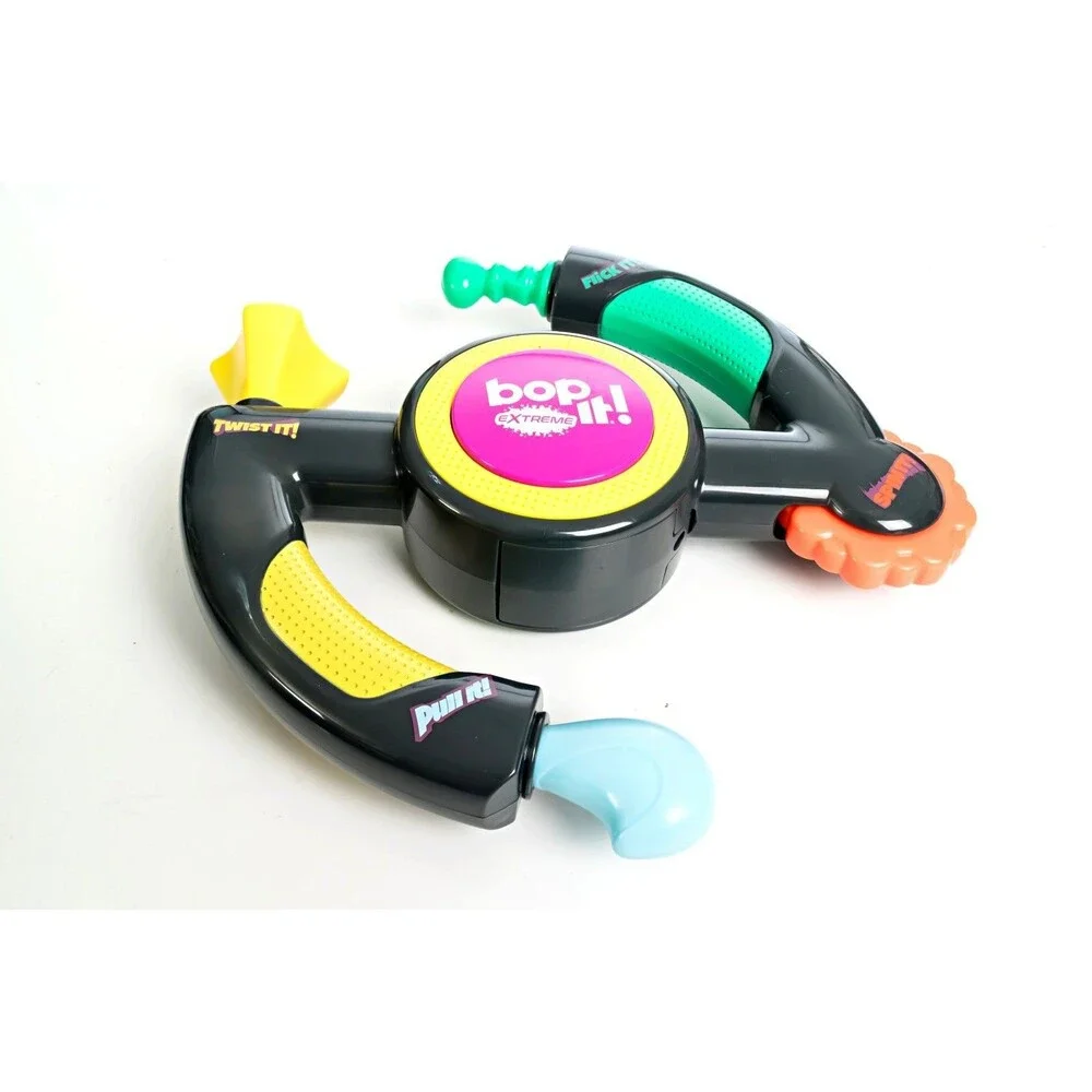 Bop It Extreme Talking Handheld Electronic Game 2022 Hasbro Used Working